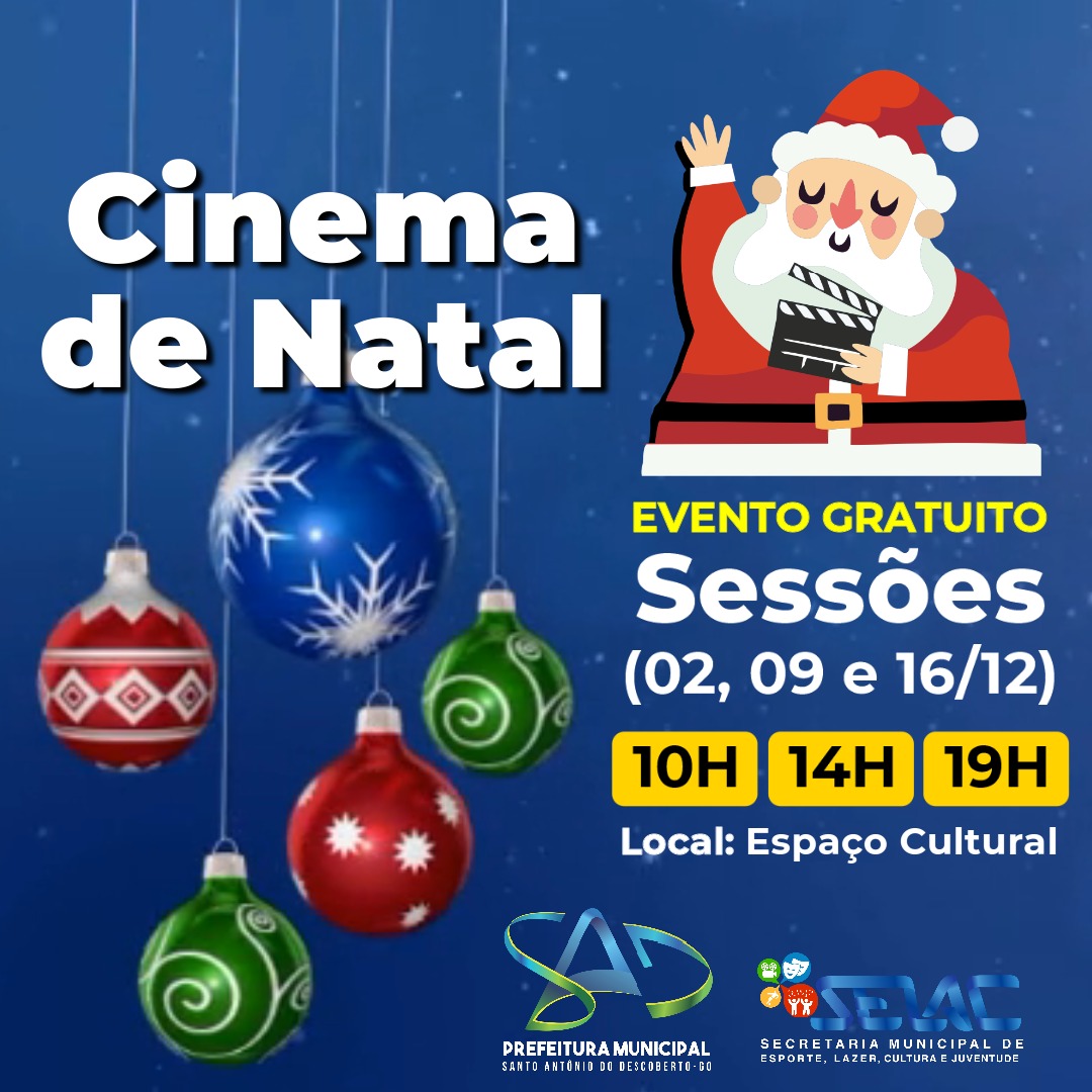 SELAC prepara atividades para o Natal - Prefeitura de Santo Antonio do  Descoberto - GO